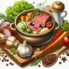 Клеровка бульона - Рецепты блюд Мясные супы