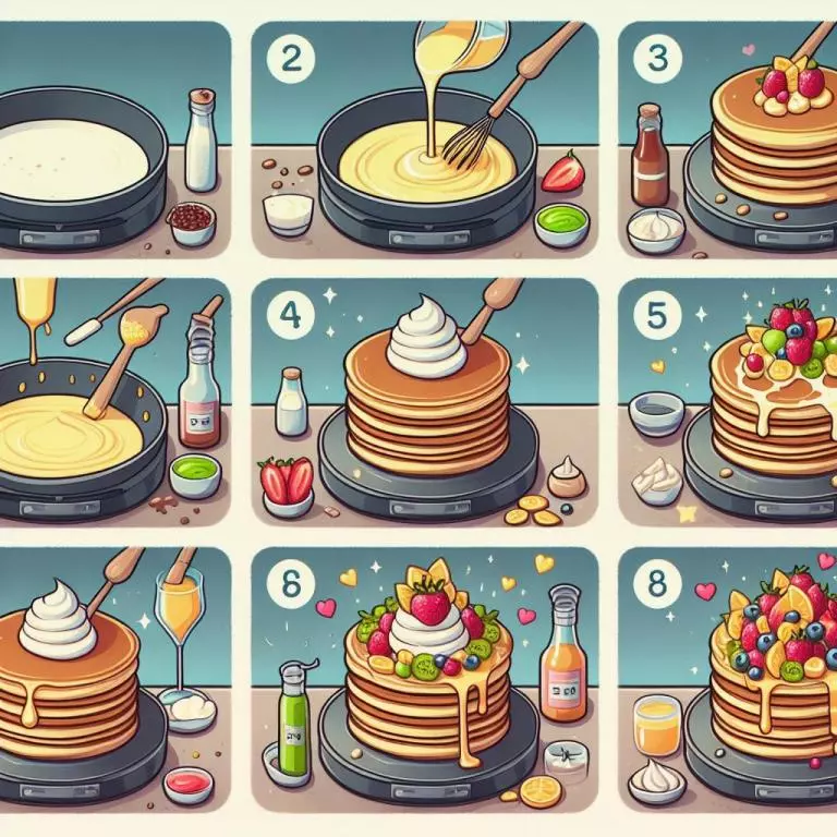 Как приготовить блинный торт